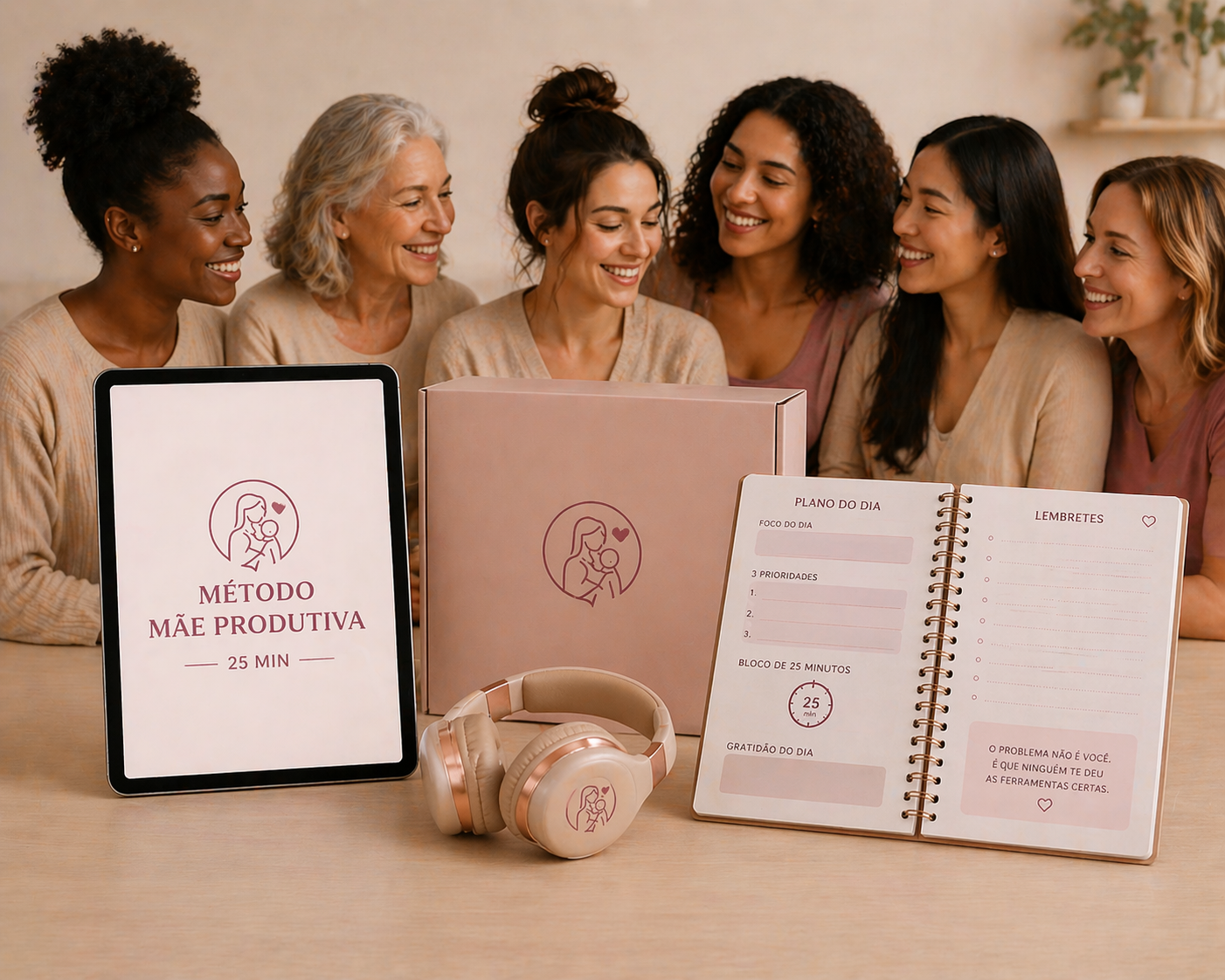 Kit completo do Método Mãe Produtiva 25 Min